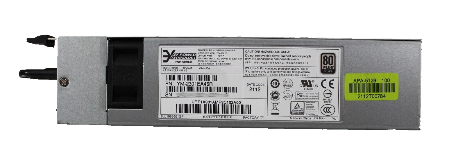 3Y Power Technology YM-2301EA23R Power Supply APA-5129