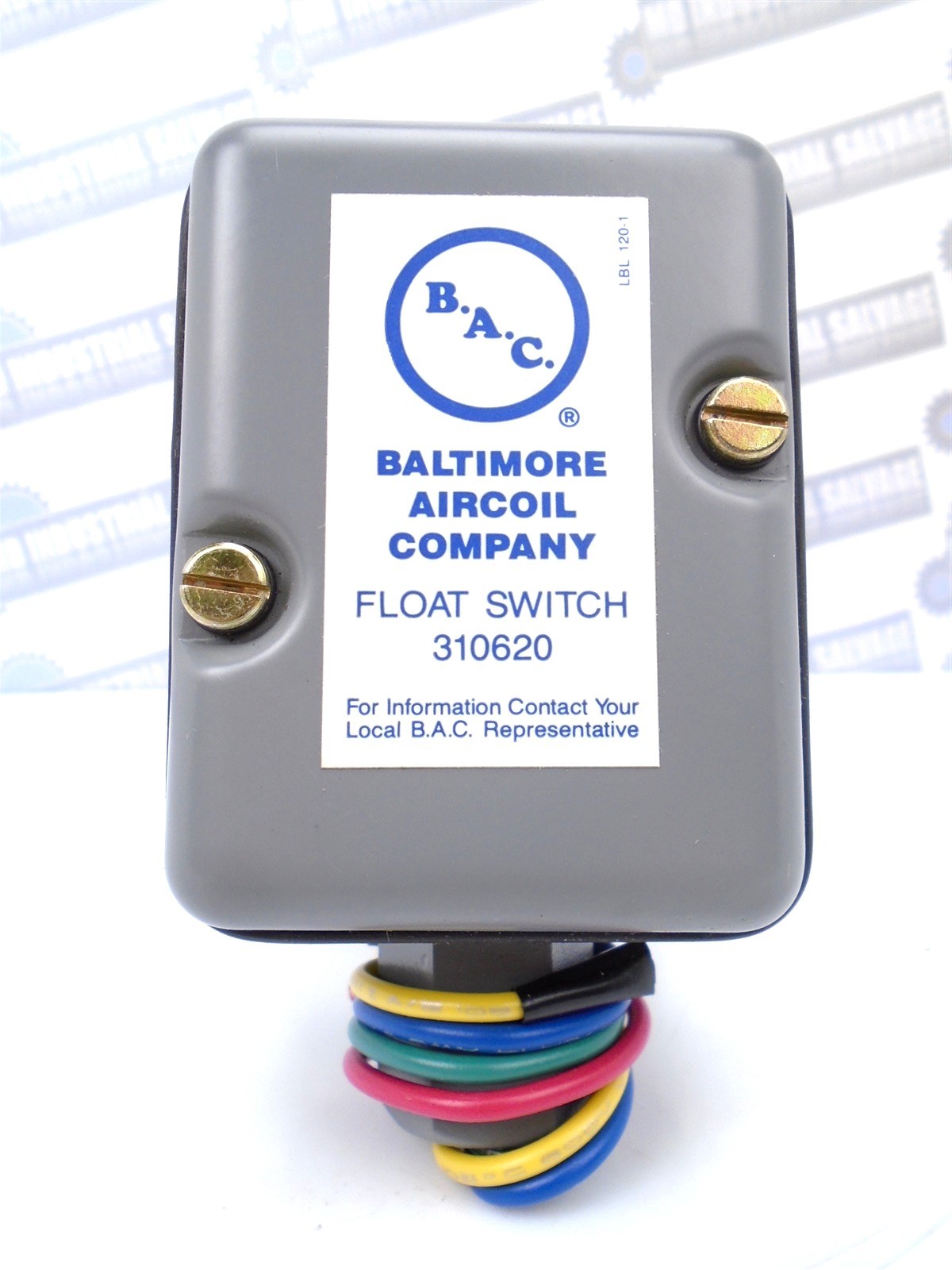 BAC - BALTIMORE AIRCOIL - 310620 - F63FF - FLOAT SWITCH - SNG P, DBL Throw (NEW)