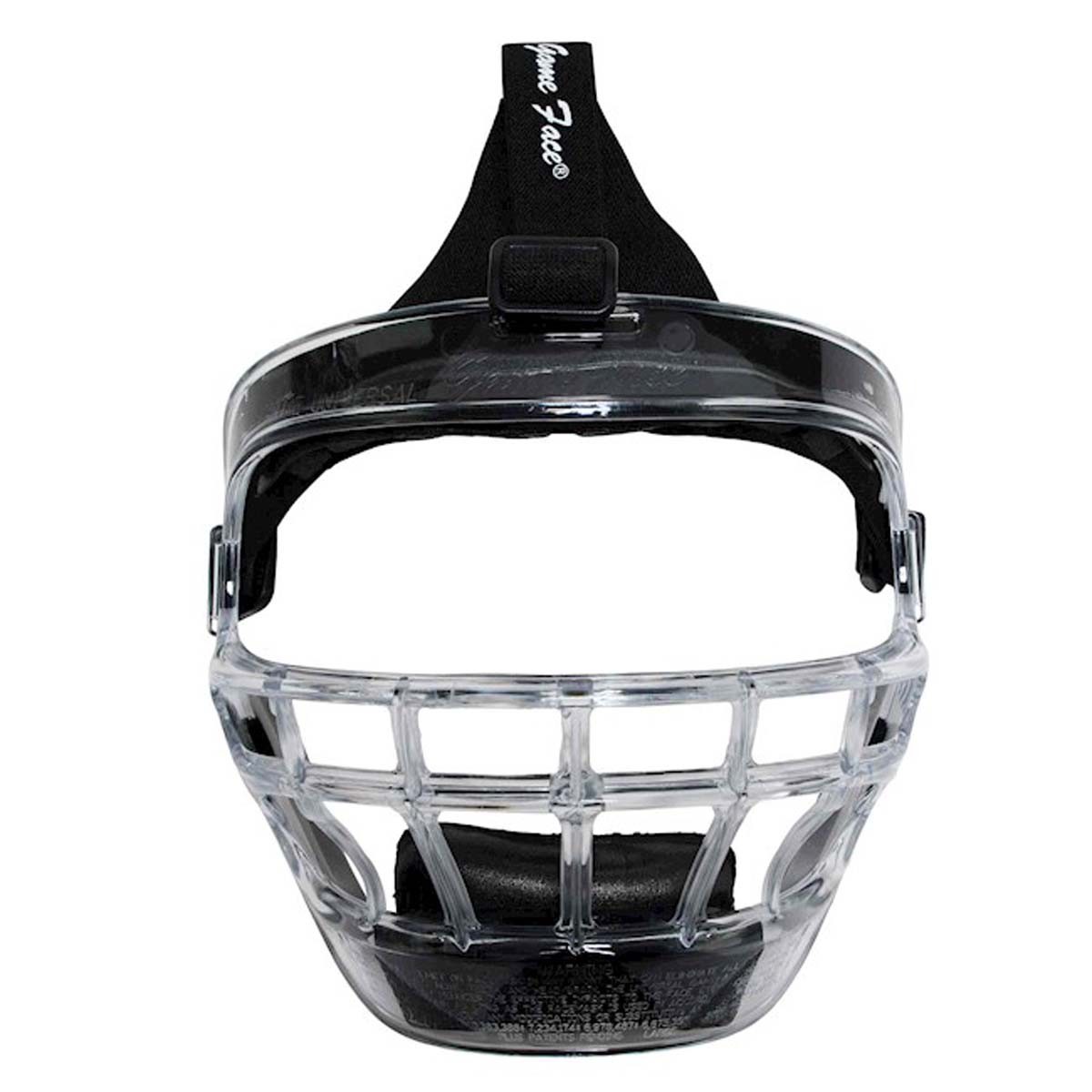 Markwort Universal GameFace Facemask with Harness CLEAR LG