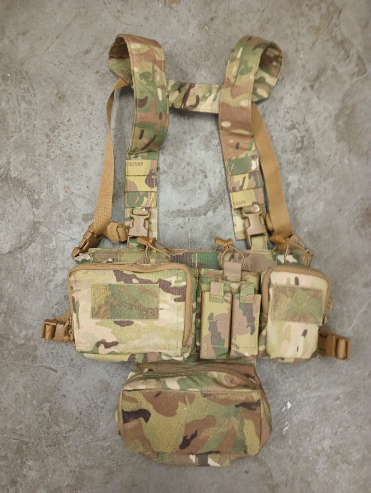 Haley Strategic Heavy Chest Rig with H Harness and Multi-Mission Hanger