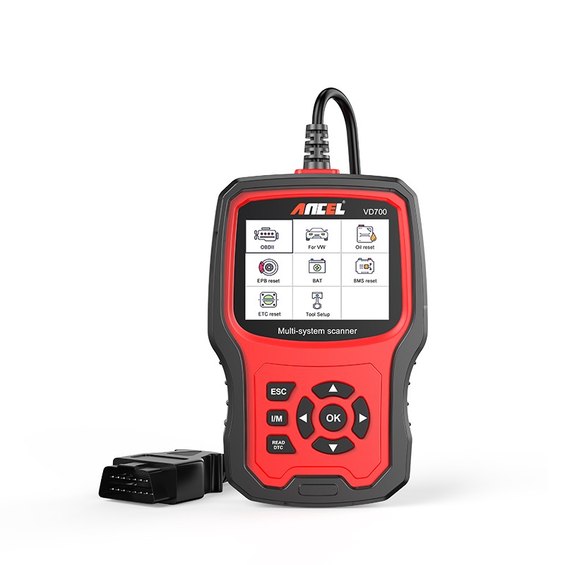 ANCEL OBD2 Sanner All System Car Diagnostic Tool ABS SRS TPMS Code Reader For VW
