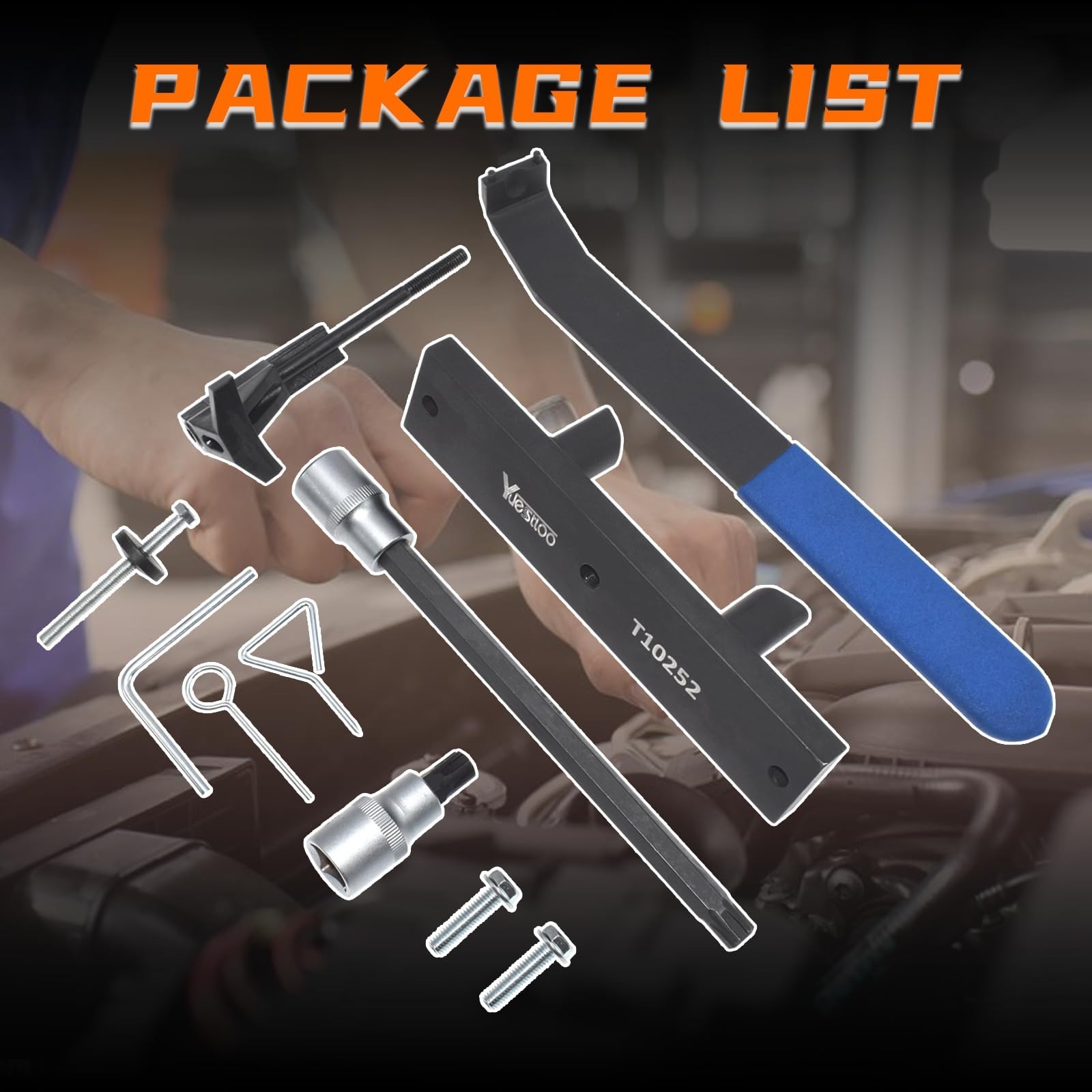 Camshaft Alignment Locking Timing Tool Kit, Compatible with Audi VW 2.0 FSI/T...