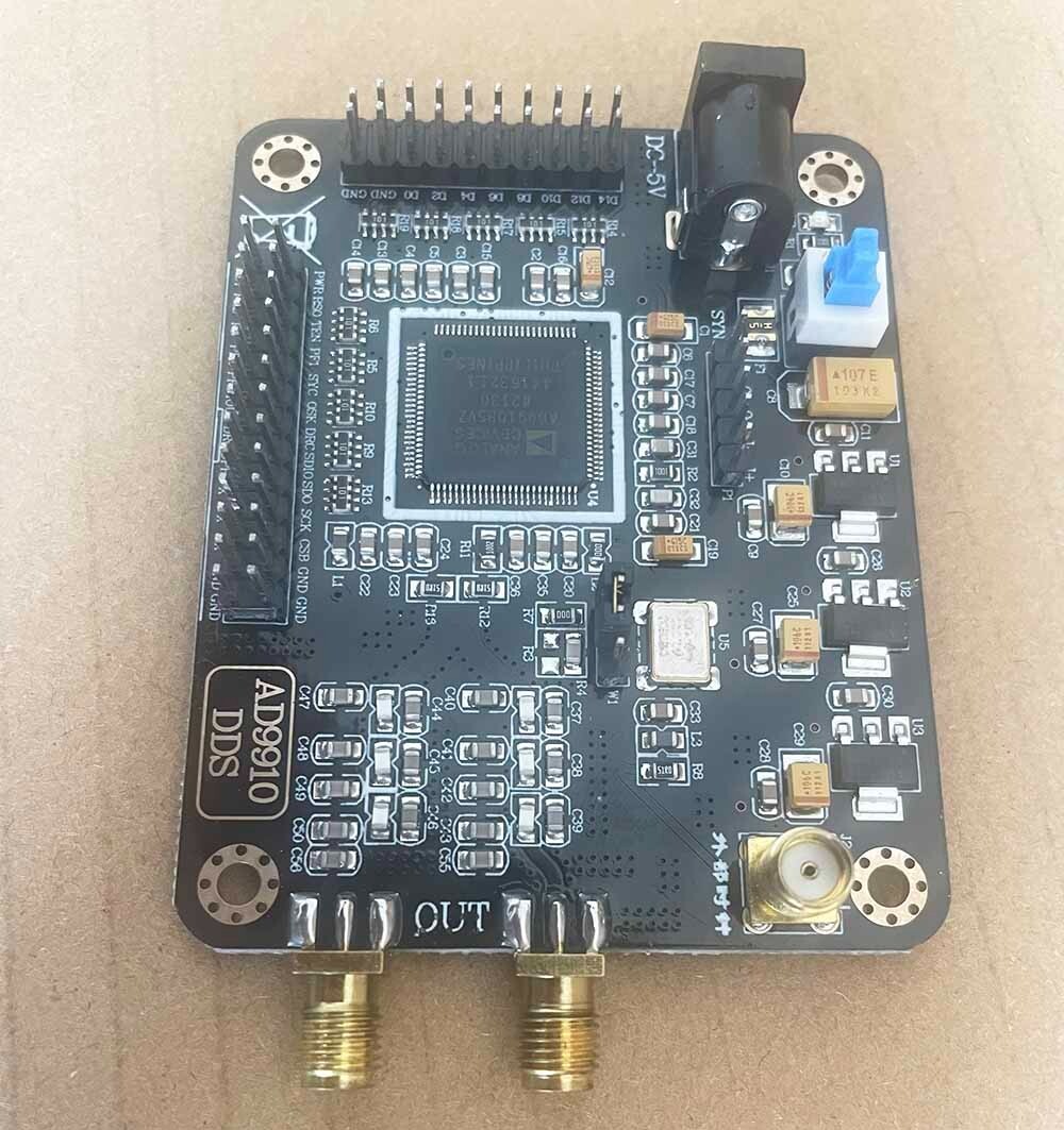 AD9910 DDS Module 14bit DAC 420M Output 1GSPS Samplign Rate Signal Generator