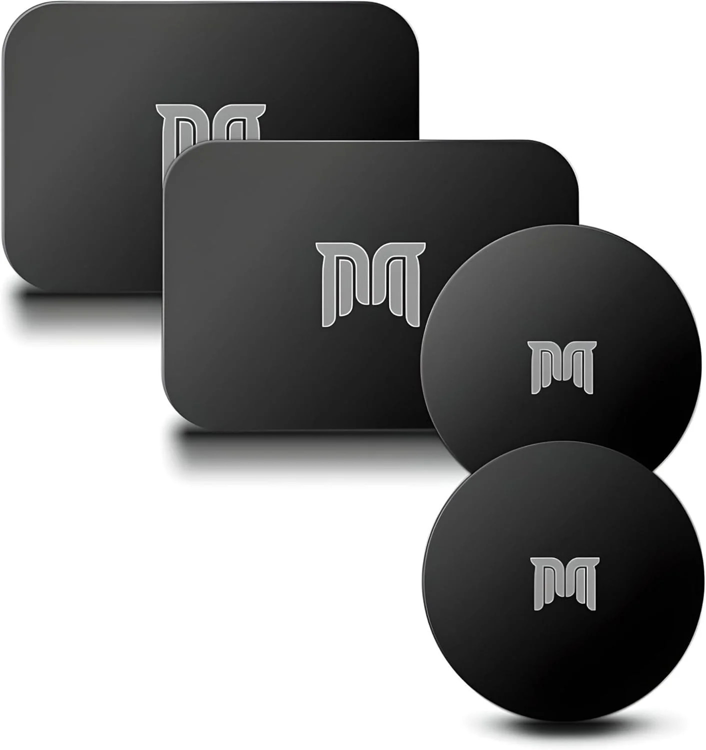 4 Pack Ultra Slim Metal Plates for Phone Case, Compatible With Any Phone Magnet
