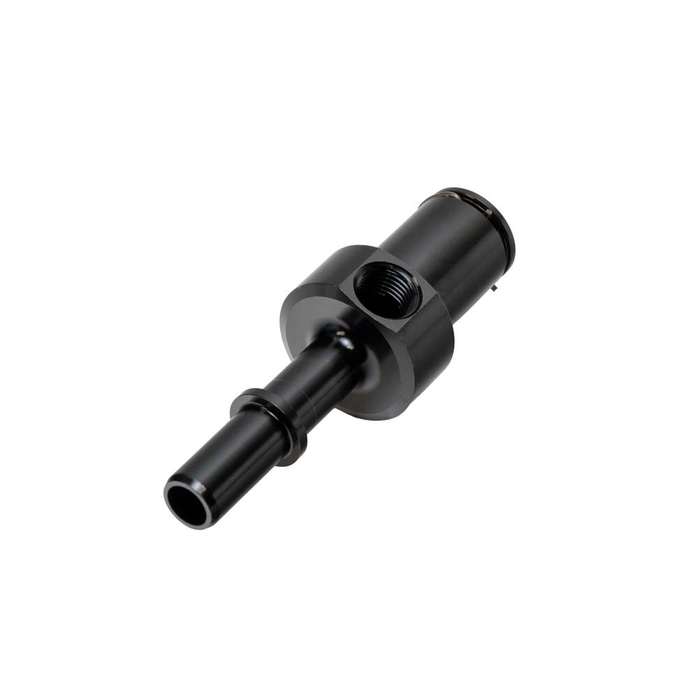 GlowShift EFI Fuel Line Fuel Pressure Sensor Adapter Fitting for 6.7L Cummins