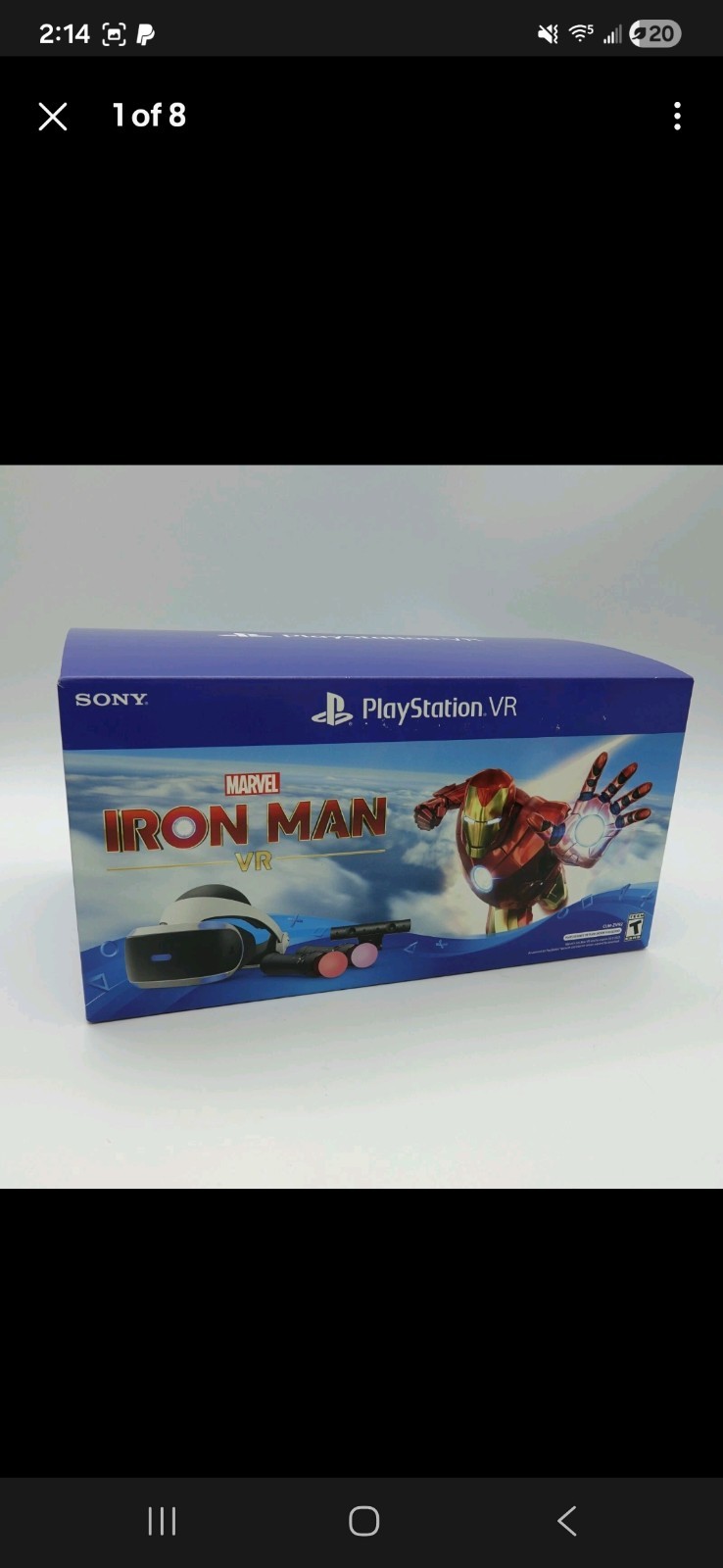 PS4 VR and console (Iron Man Edition) EUC w/ box