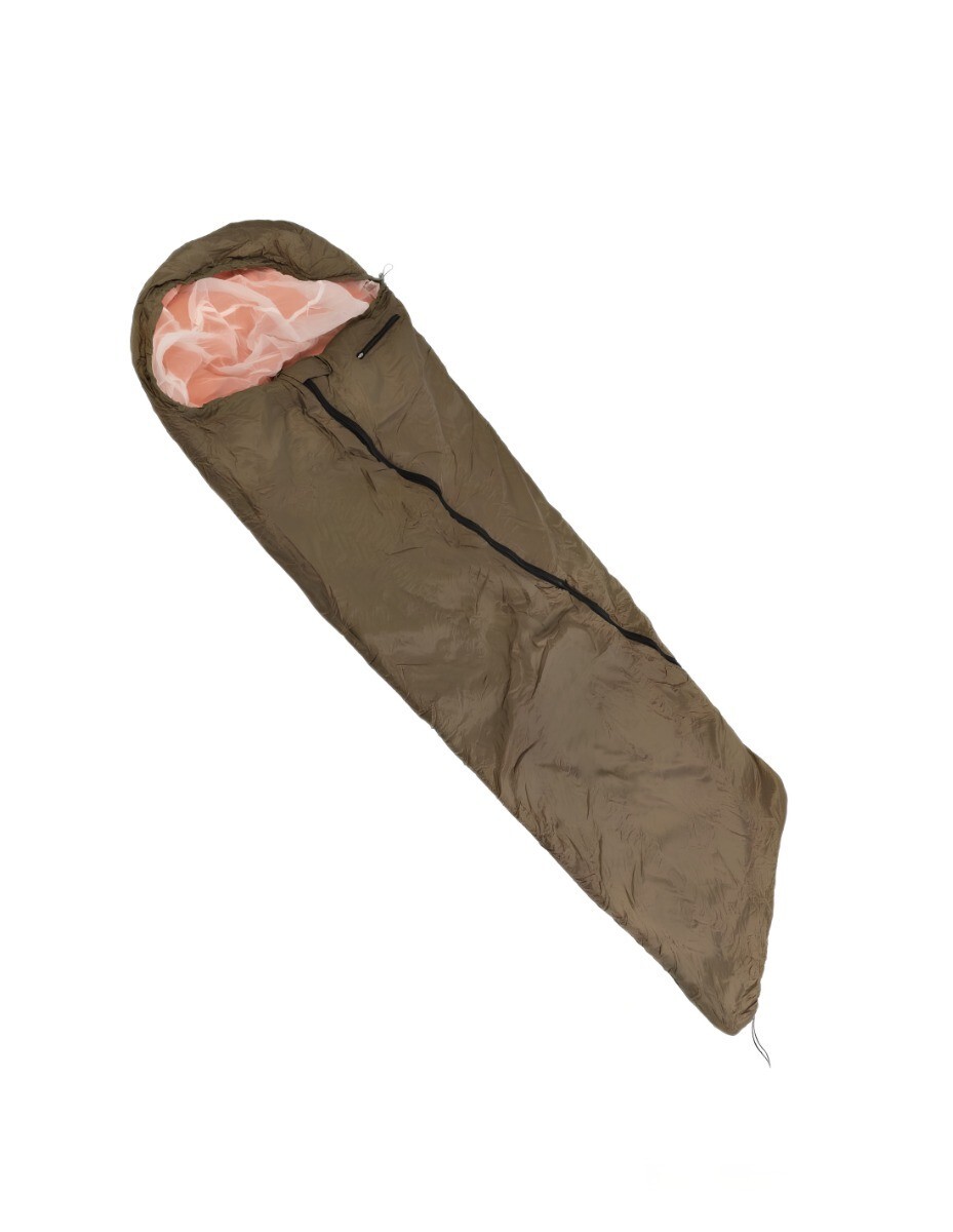 Authentic Czech Army Thinsulate Summer Mummy Sleeping Bag w/Stuff Sack 80.7x28.7