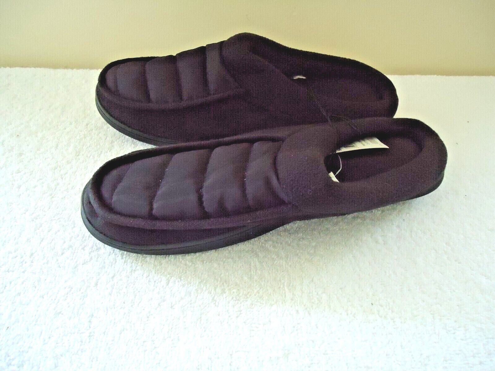 " NWT " Mens OT Revolution Size M (10-11) Black House Slippers " GREAT GIFT ITEM