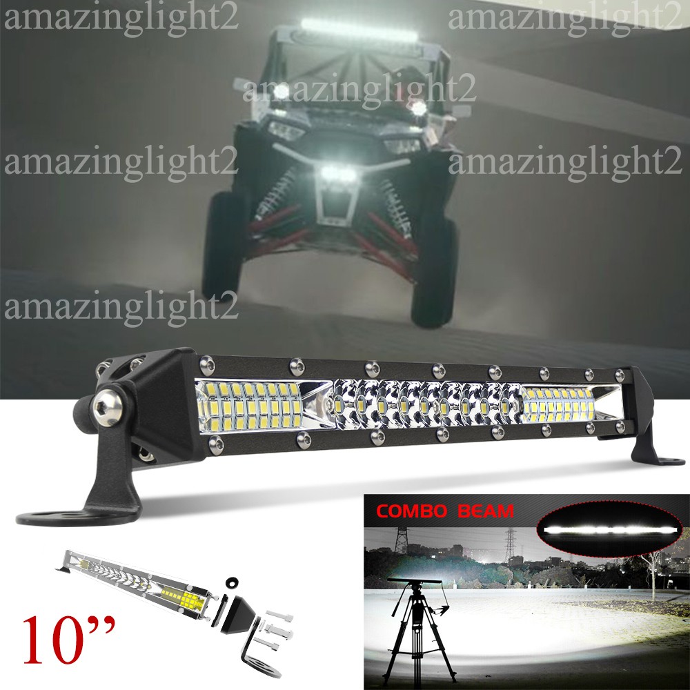 10 inch LED Marine Spreader Deck/Mast Work lights For boat Flood Light Bar White