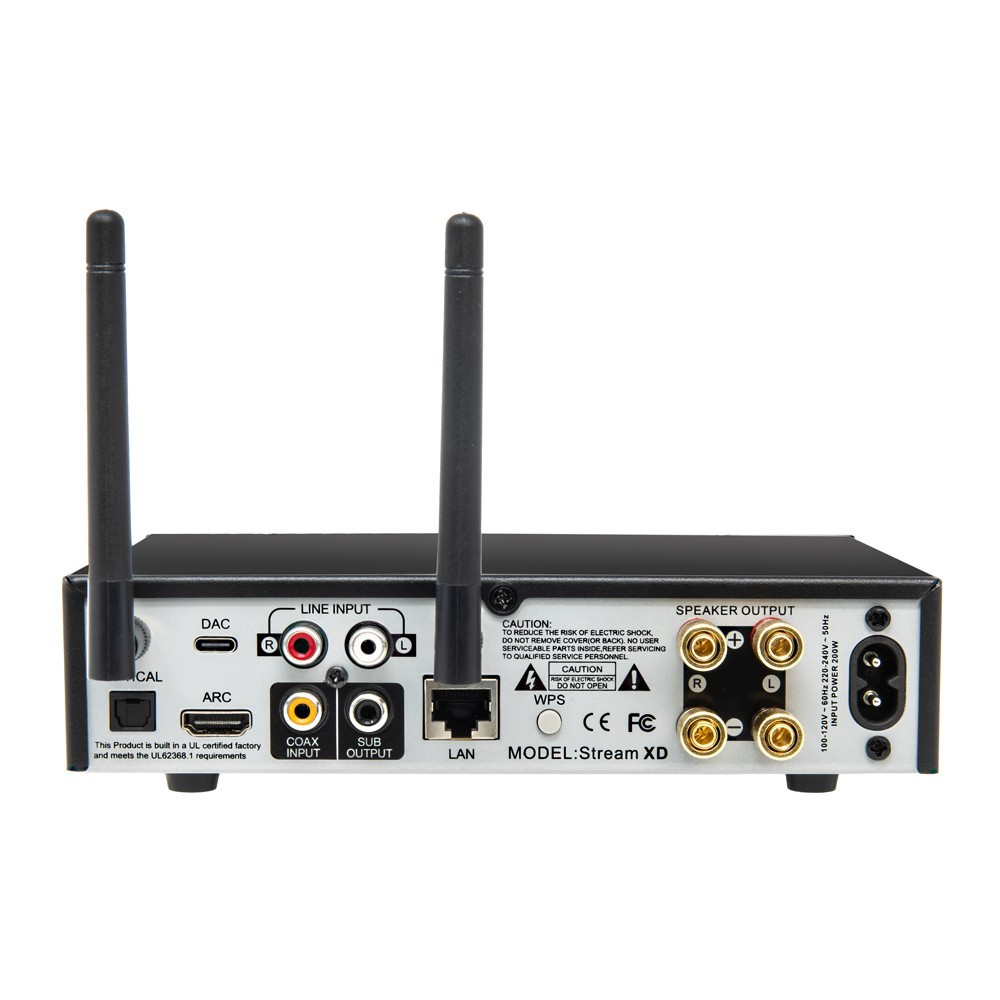 OSD Nero Stream XD 75W x2 App Controlled Stereo Amplifier, HDMI ARC, BT Wireless