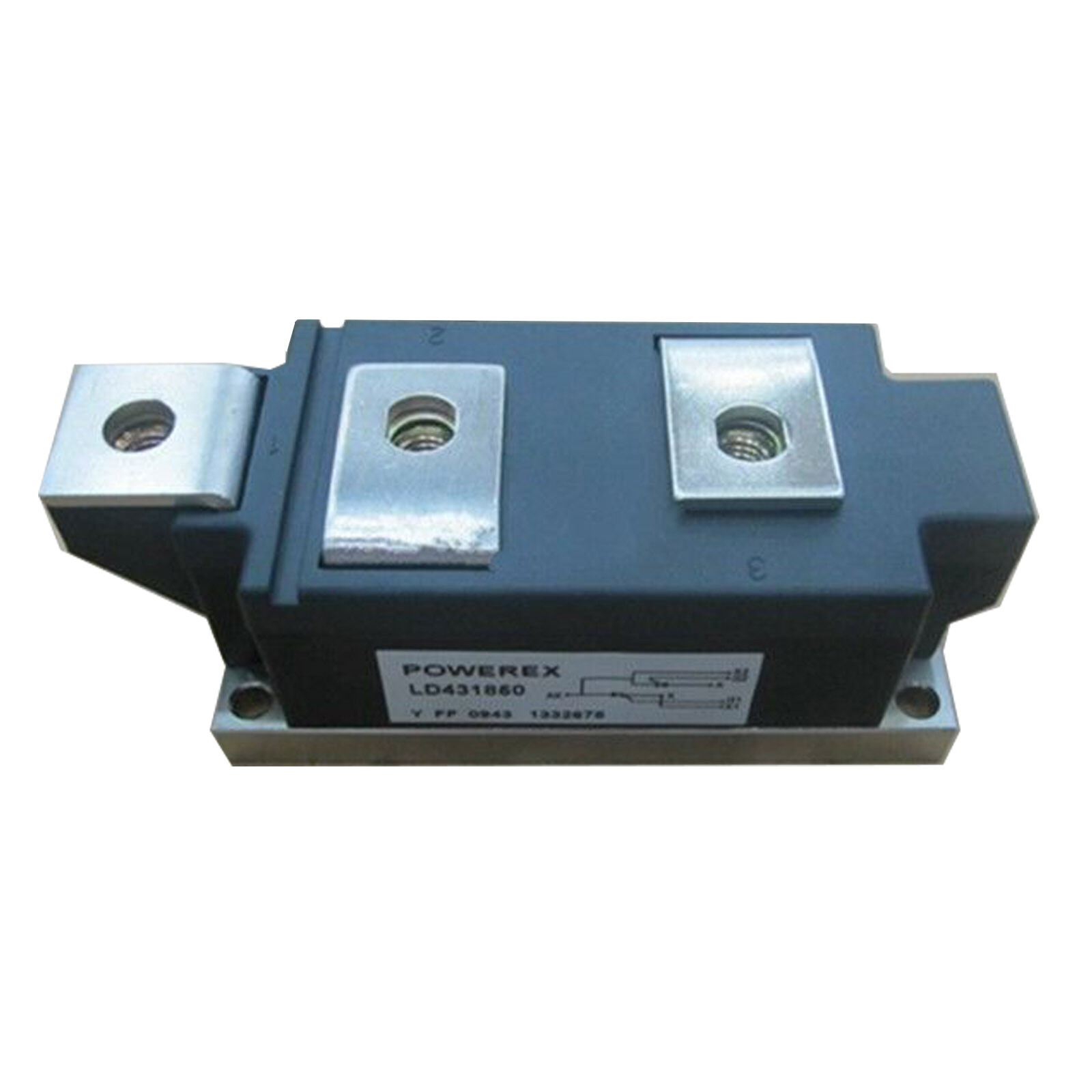 POWEREX LD431850 Power Module 1800V Dual-SCR Less Terminal Hardware Gate Leads