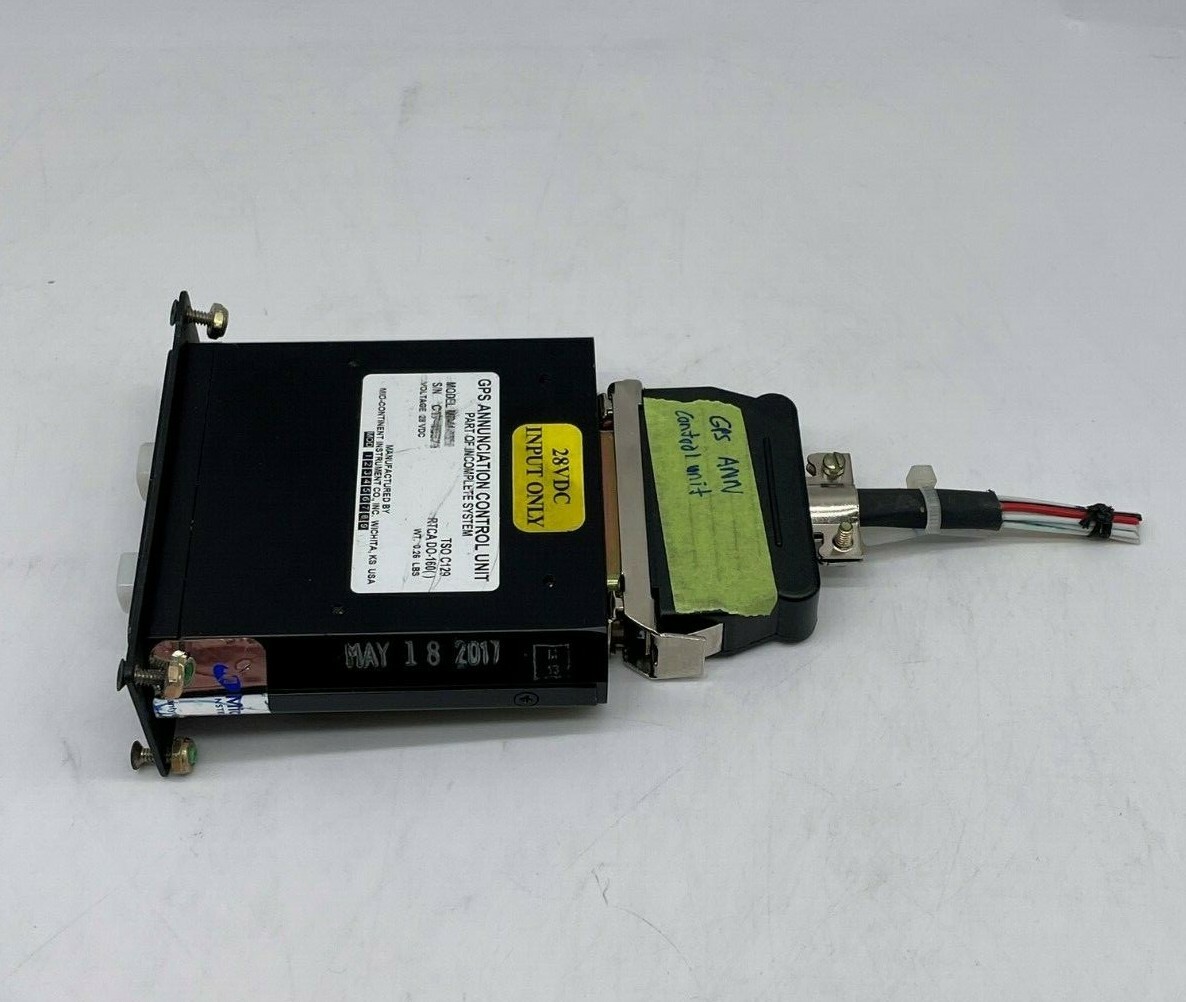 Mid-Continent GPS Annunciation Control Unit for Garmin GPS 28V