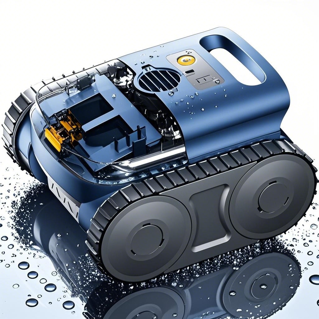 2026 Pool Cleaner Automatic Pool Vacuum Cleaner for Inground Pools Wall Climbing