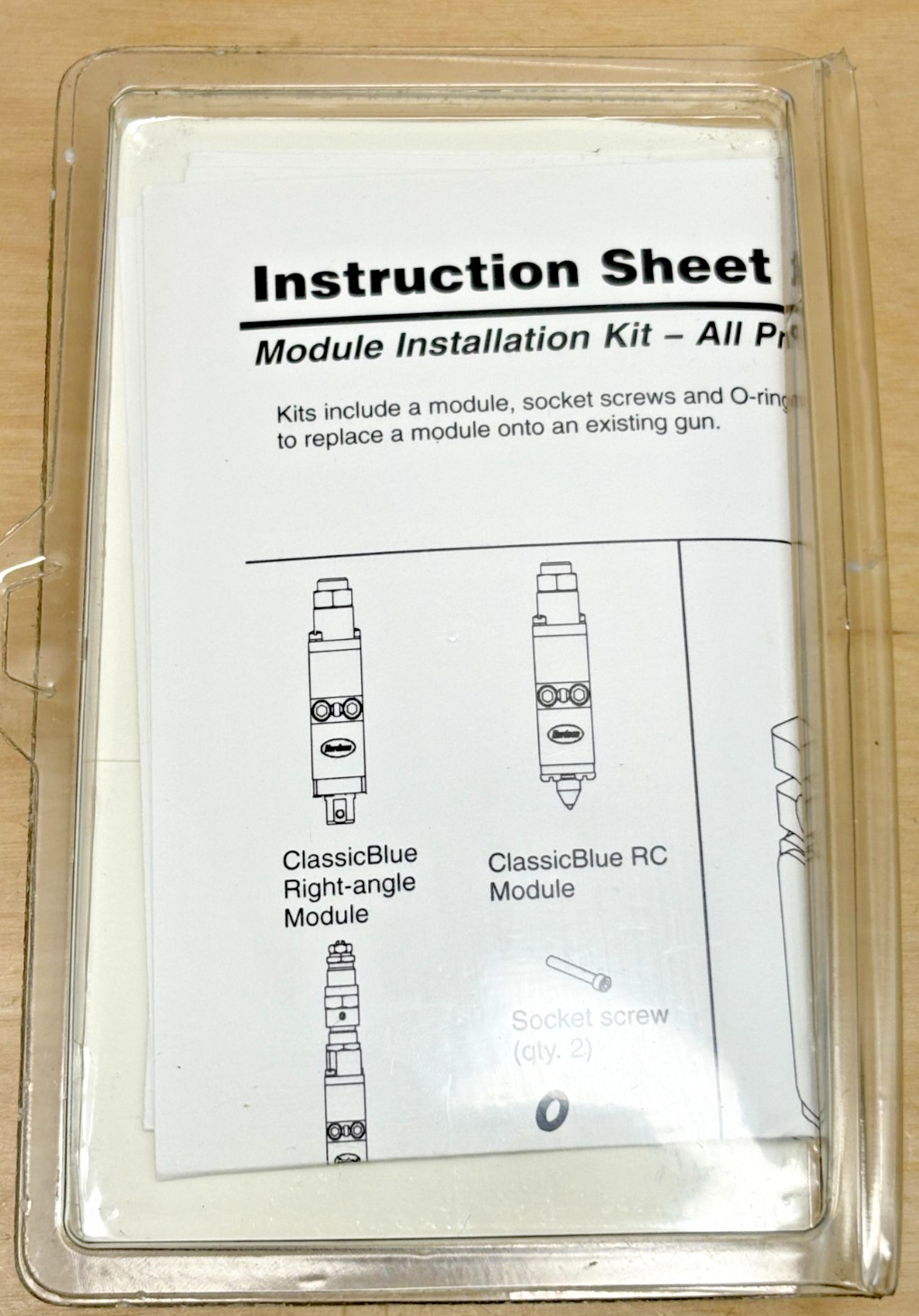 Nordson 1052925 SolidBlue S Gun Module