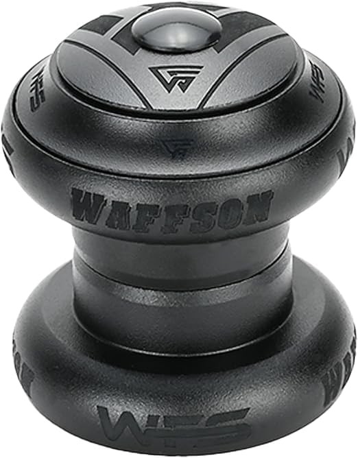 WFS NV.73 1 Inch Threadless Bike Headset Matte Black CNC Alloy Sealed Bearings