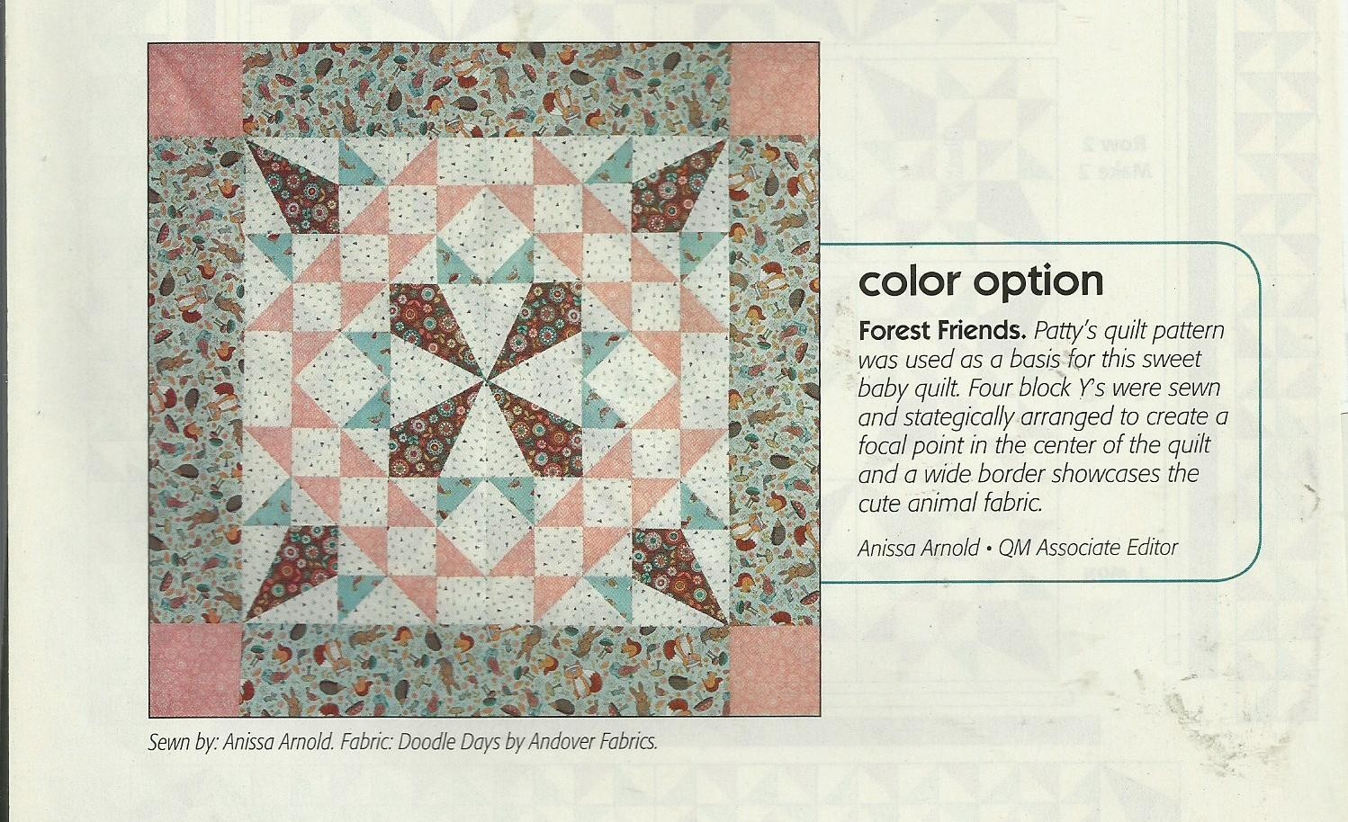 E0129 FORGET ME KNOT QUILT PATTERN/INSTRUCTIONS