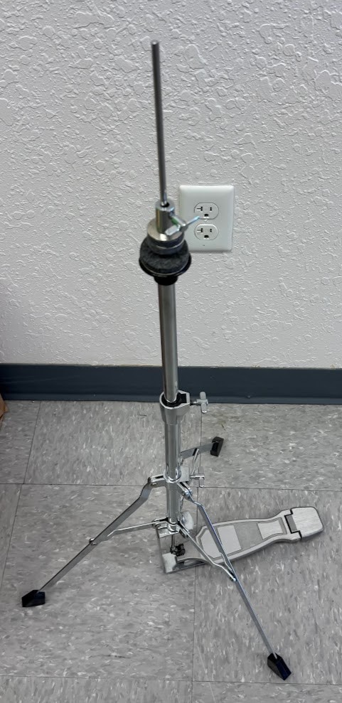 Hi-Hat Stand Heavy Duty Aluminum Footboard – Works Needs Repair