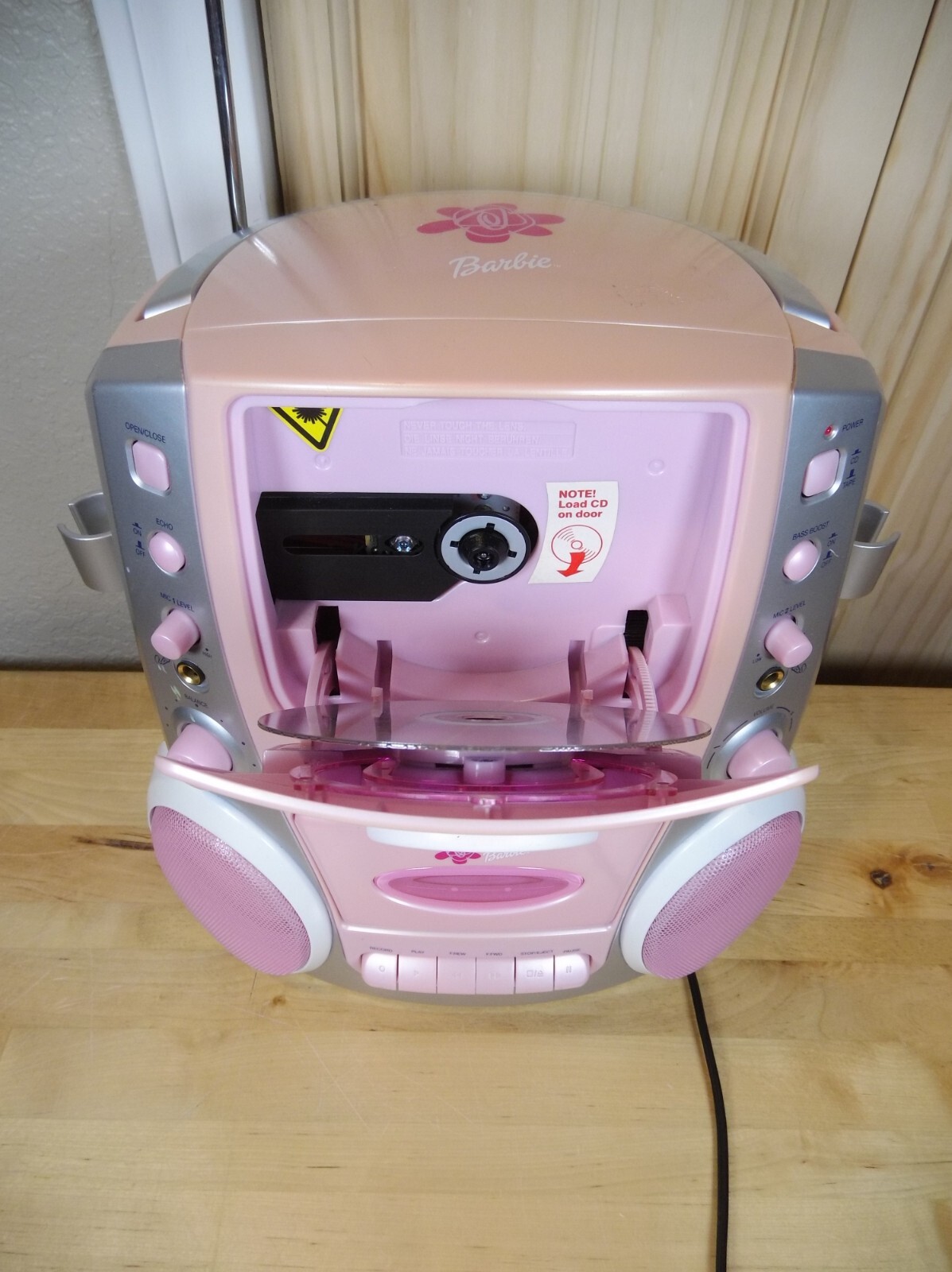Barbie Stereo CD Karaoke Machine 2003 ULTRA RARE