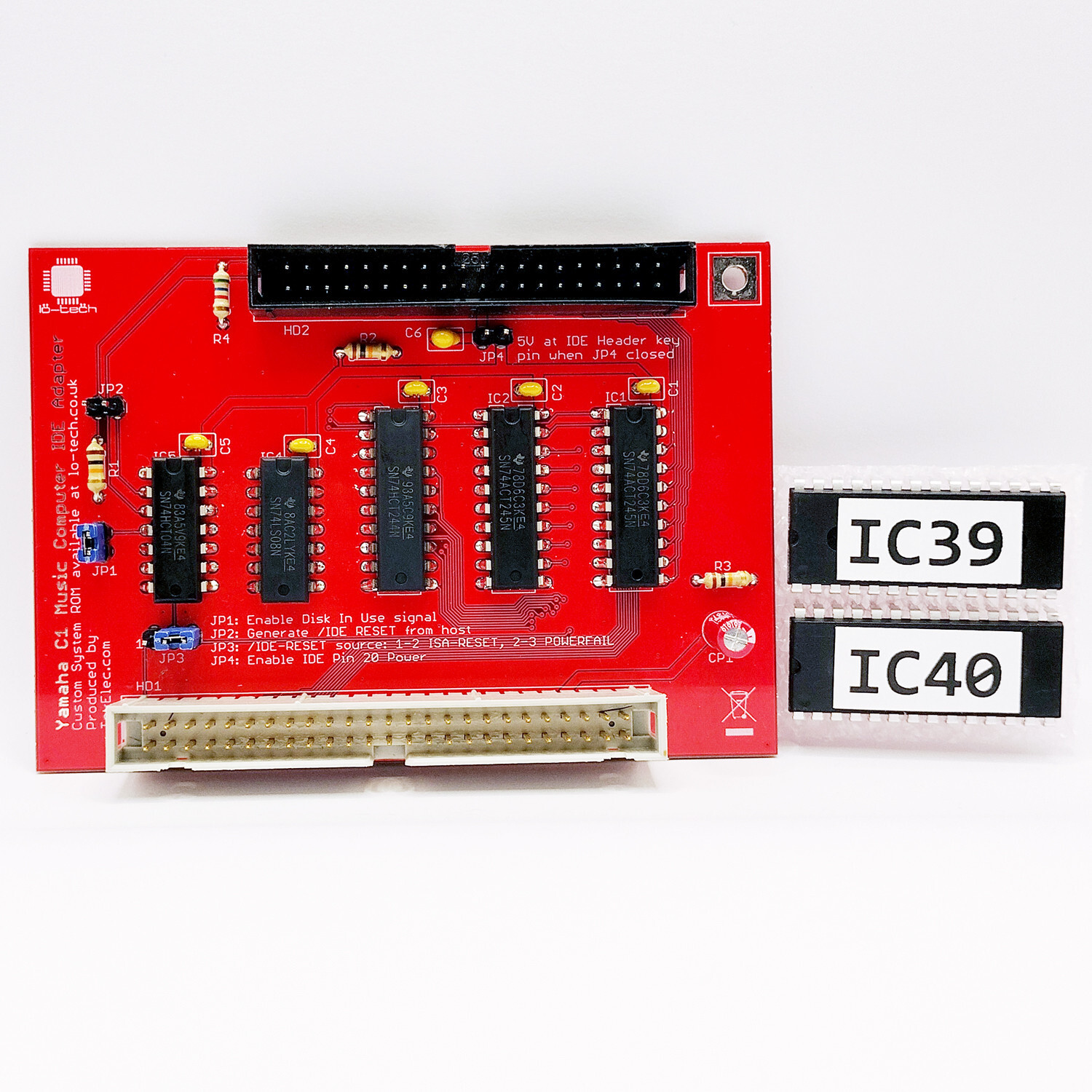 Lo-tech Yamaha C1 Music Computer IDE Adapter