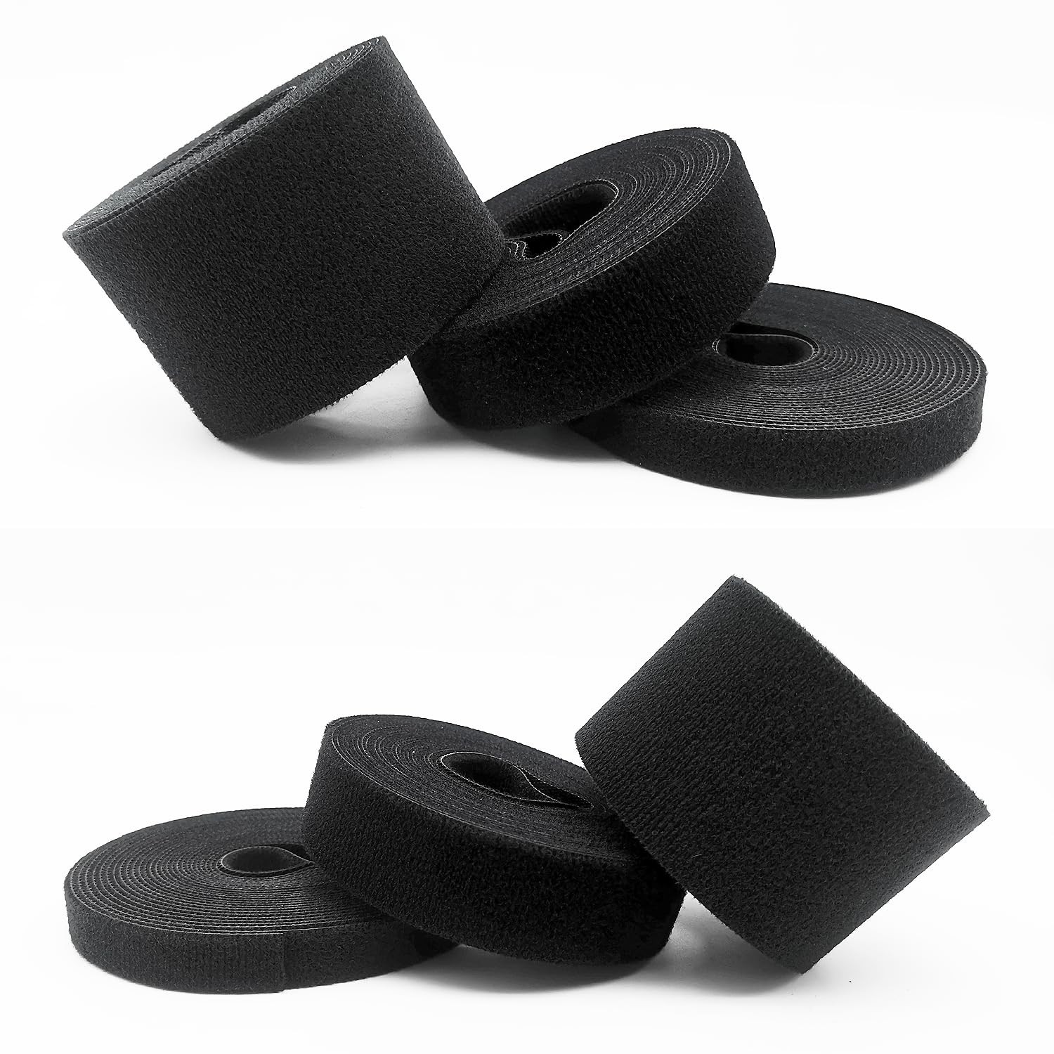 Double-Sided Hook and Loop Straps, Self-Gripping, 2 Inch Wide, Cut to Length, He