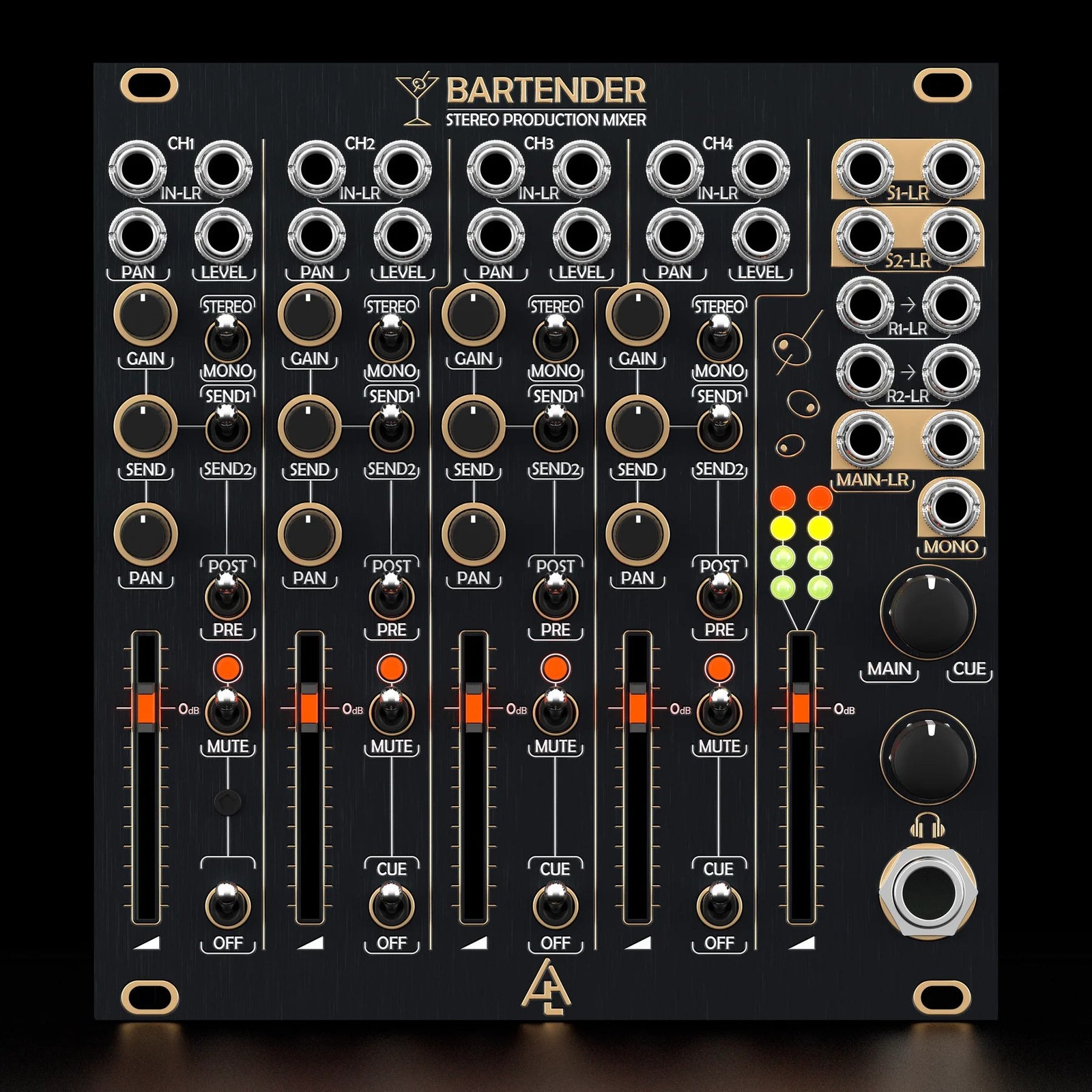 AFTER LATER AUDIO BARTENDER PERFORMANCE MIXER V2 : NEW : [DETROIT MODULAR]