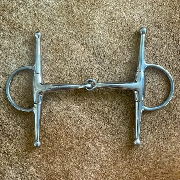 JP Korsteel Full Cheek Eggbutt Snaffle
