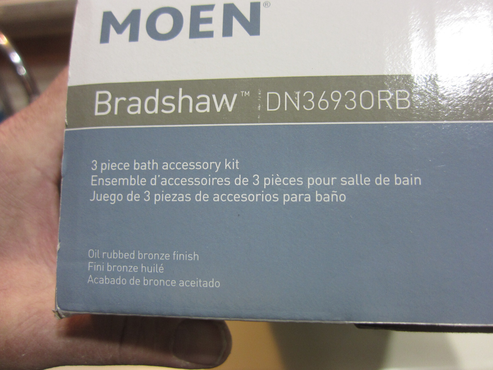 MOEN Bradshaw 18" 3 Piece Bath Accessory Kit - DN3693ORB