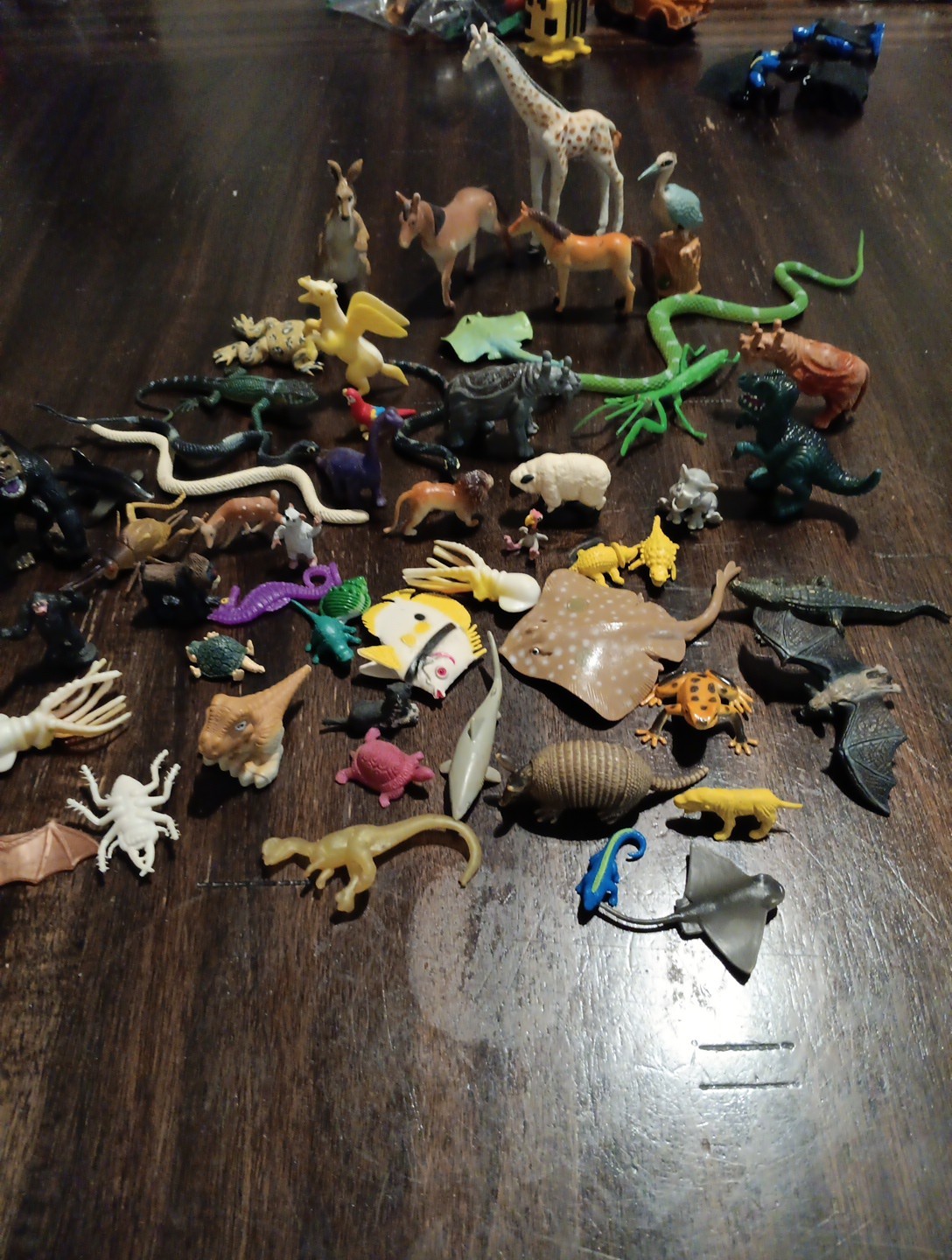 Lot Of Vintage  Zoo & Safari Animals Figures Zoo Wild Ocean, Horses Dinosaur