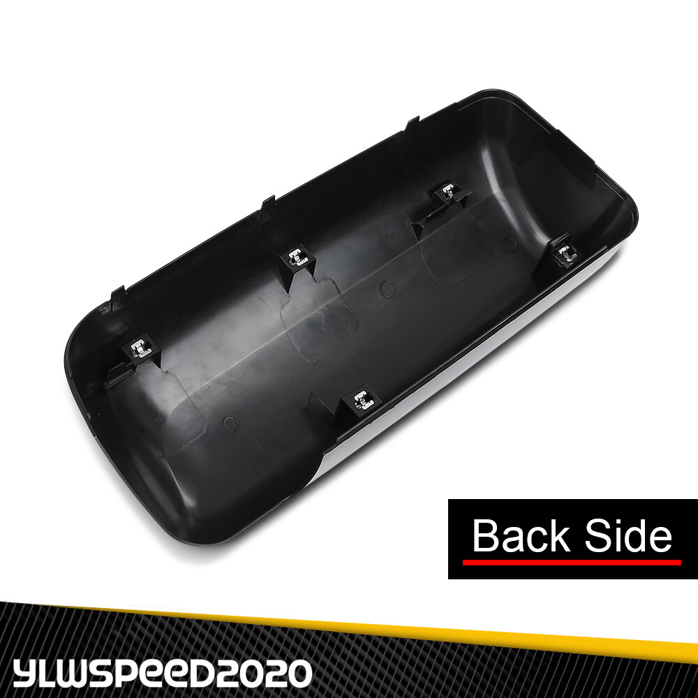 Fits Peterbilt 579 Black Driver & Passenger Side Replacement Door Mirror Covers