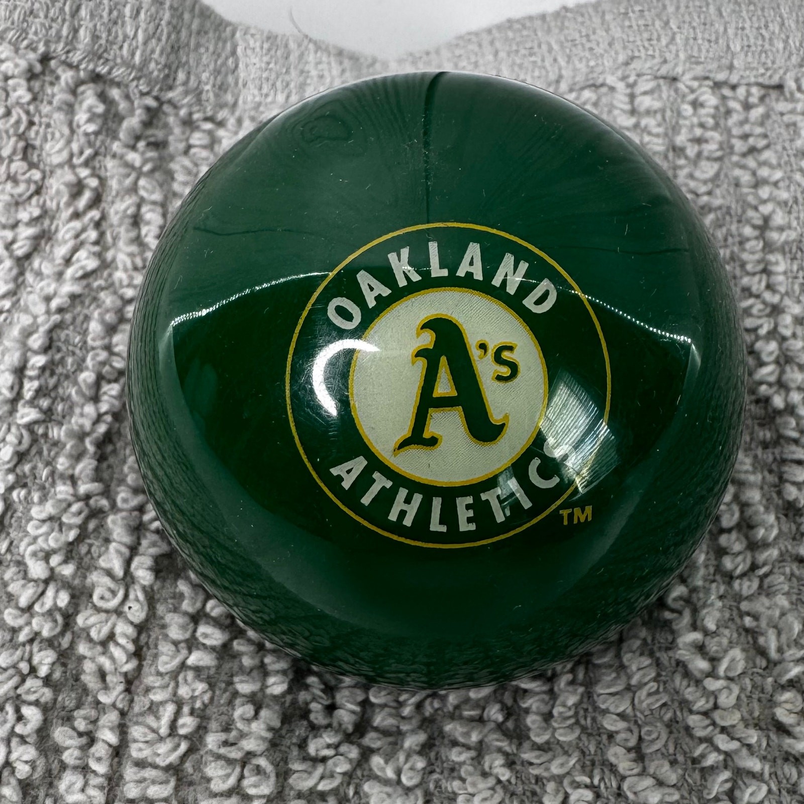 Light Green Oakland As Athletics Green Team Pool Billiard Ball