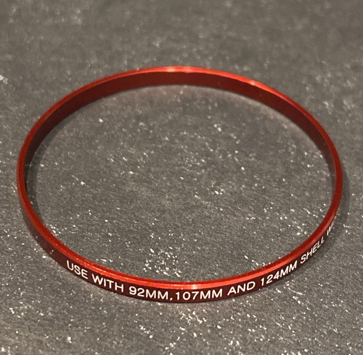 Race Face Cinch 1.5mm spacer, sleeve, BB92 Use With 92mm, 107mm, And 124mm Shell