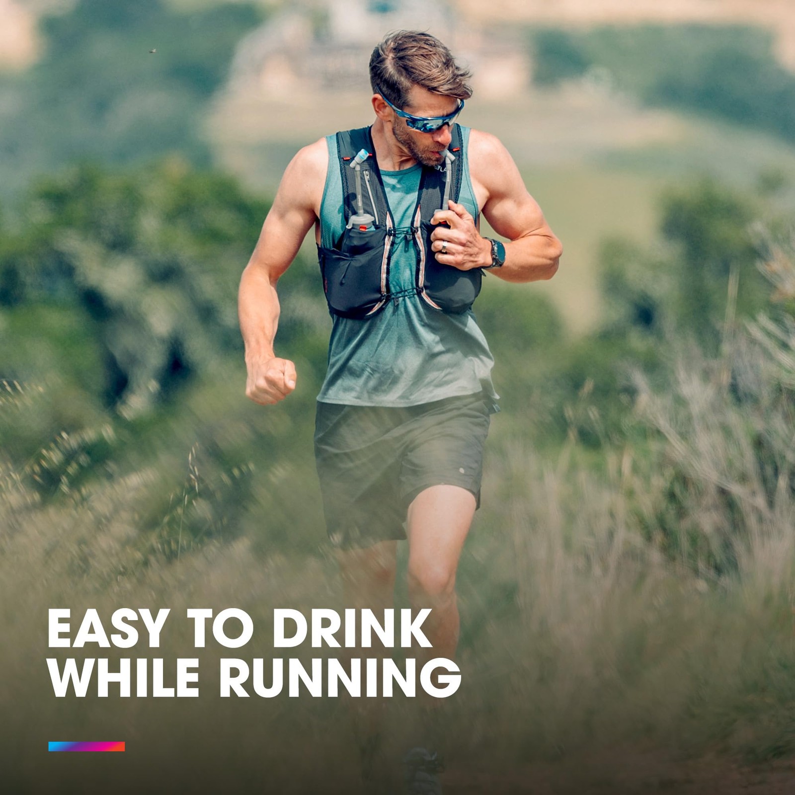 Run Straw Flask Accessory – Fits 42mm Bite Valve Caps, UltraFlasks, SoftFlasks