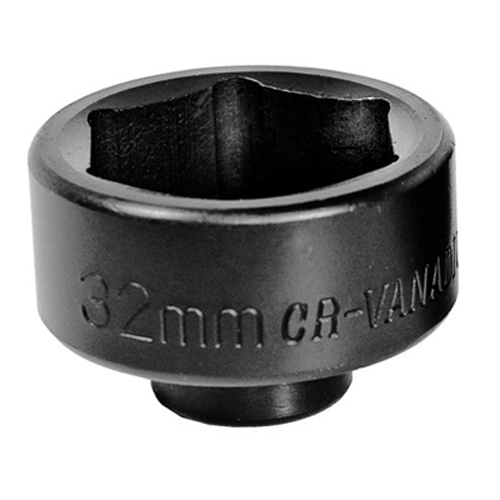 K Tool 73618 Oil Filter Cap Socket, 32mm, 6 Point, 3/8" Drive