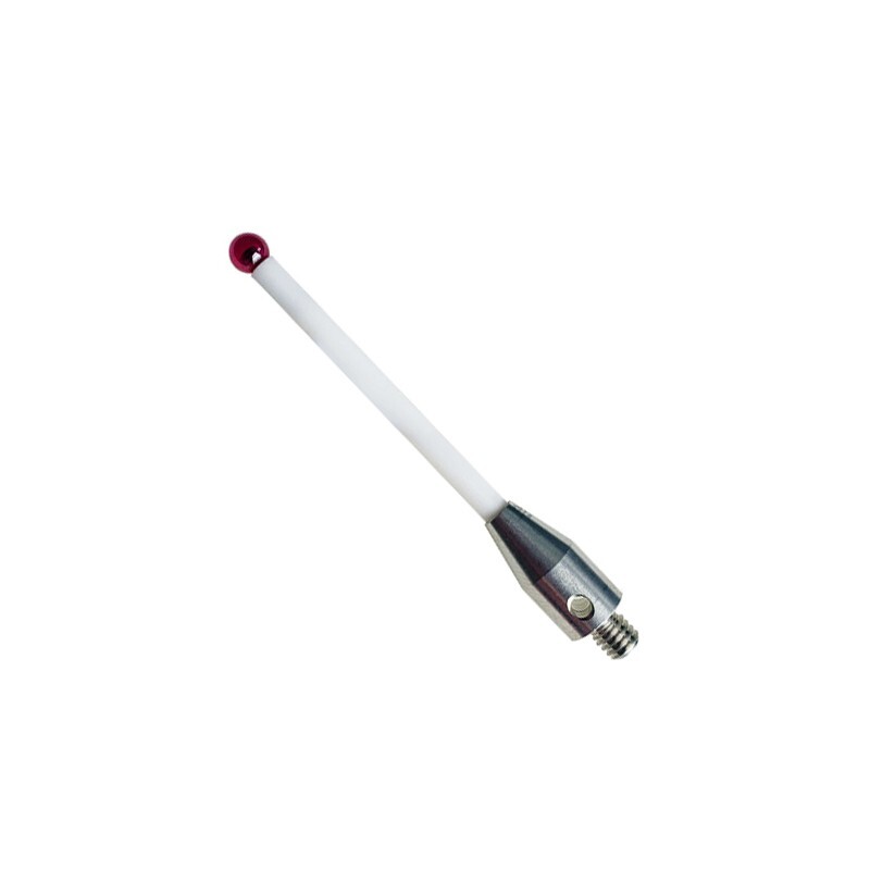 M4 CMM Ceramic Stem Styli,4.0mm Ruby Ball,L50mm,Compatible Renishaw A-5003-0233