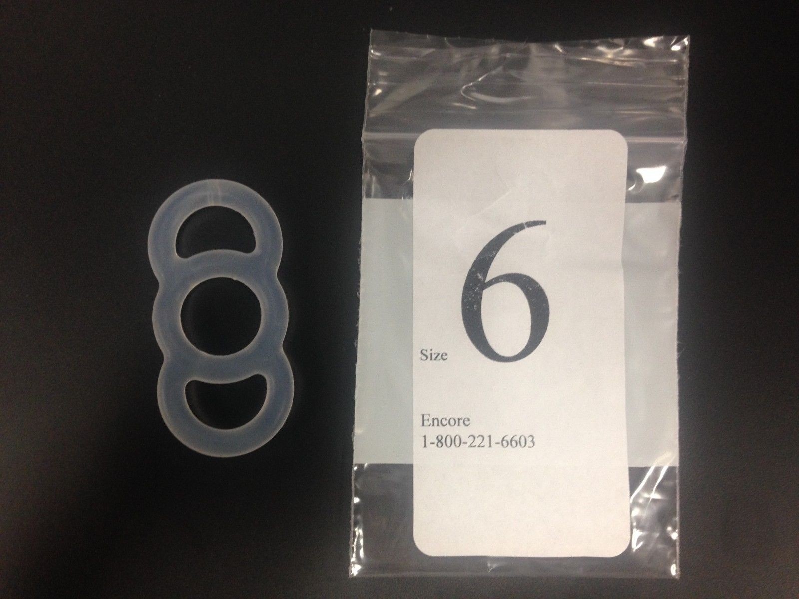 Encore Penis Tension Band Size 6 (Internal Diameter 11/16")