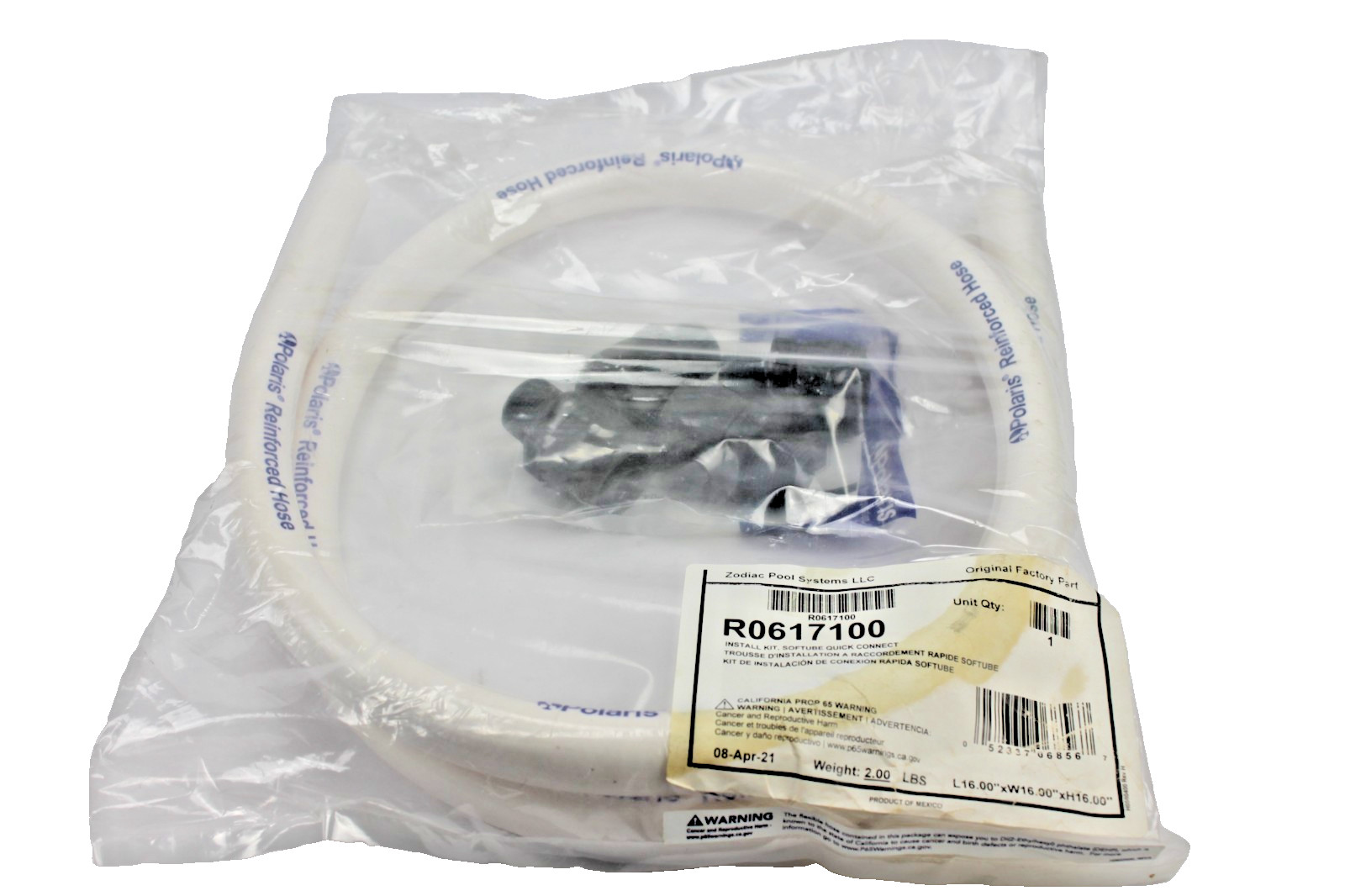 Polaris R0617100 OEM Quick Connect Install Kit for all Polaris Booster Pumps NEW