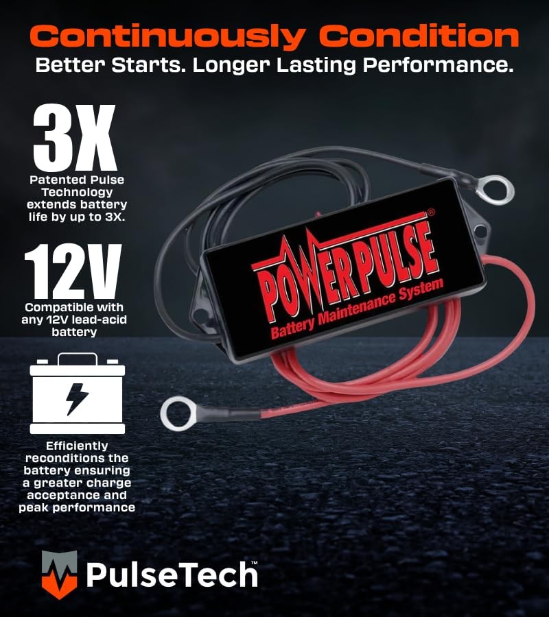Pulsetech PowerPulse Battery Maintenance System, 12V