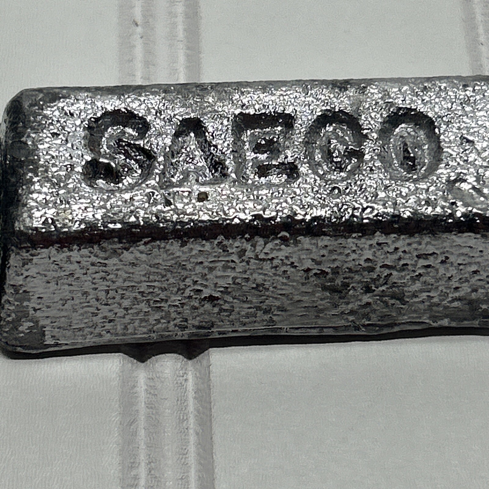 SAECO 27 Ounces Molded Lead Bars Hunting Fishing Reloading Sinkers Ingot