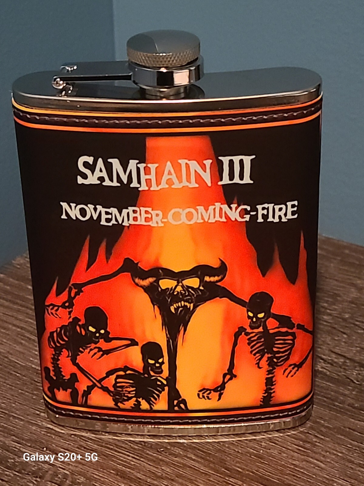 Inglorius: V 8 oz flask custom NEW (can make most images)