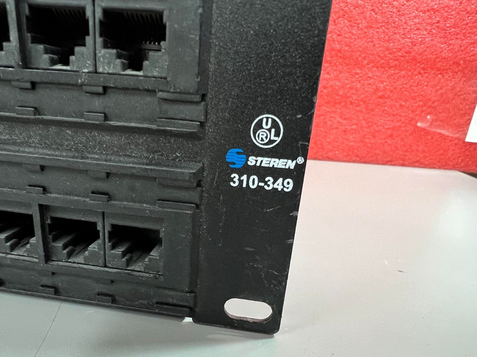 Steren 310-349 Cat 6 48-Port Loaded Patch Panel