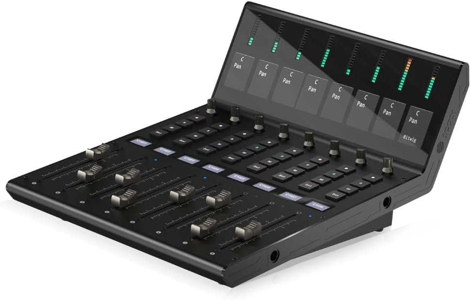 V1-X Extender for V1-M DAW Control Surface with Motorized Faders