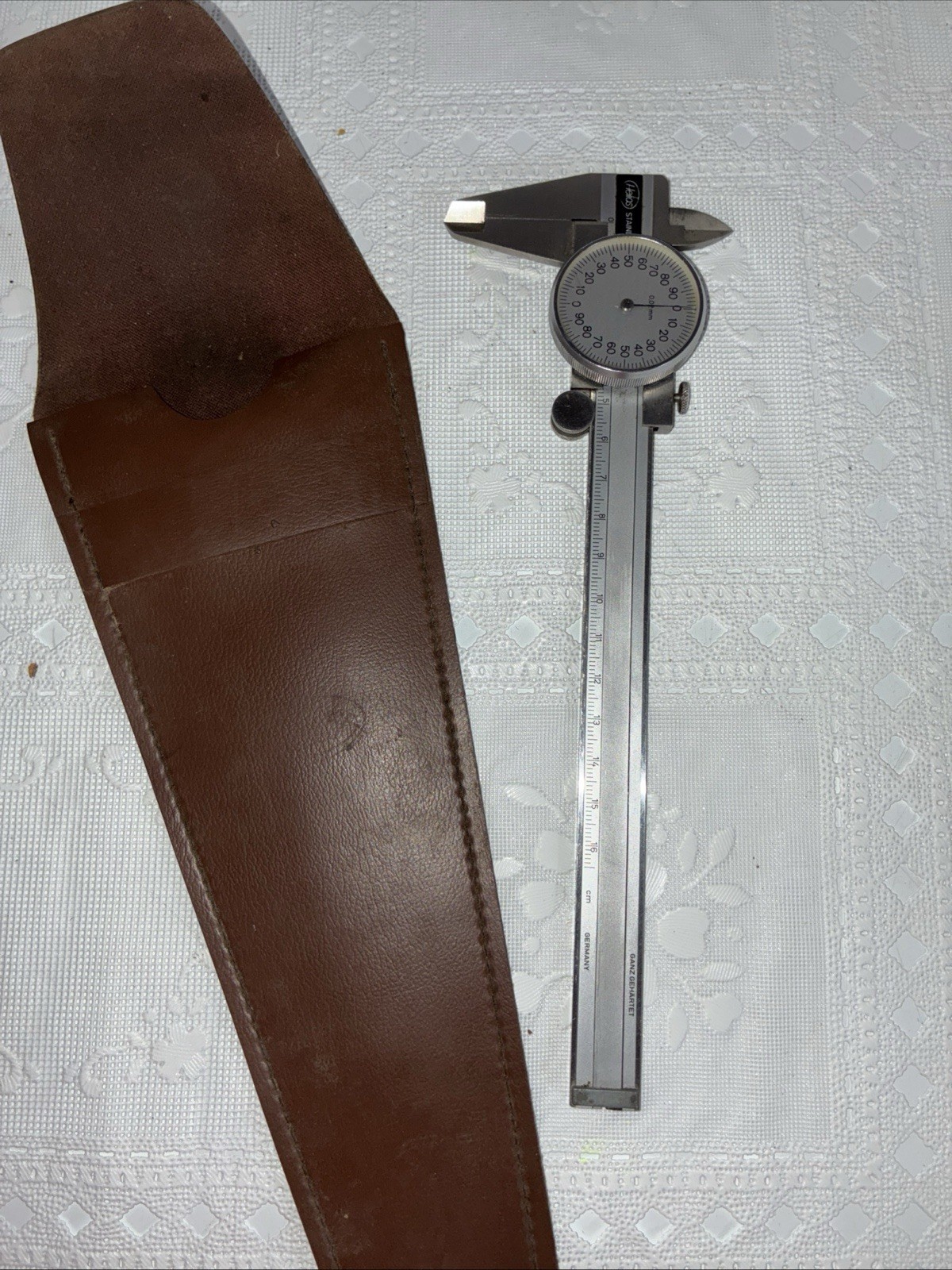 Helios Dial Caliper Silver Face, 5" - VINTAGE
