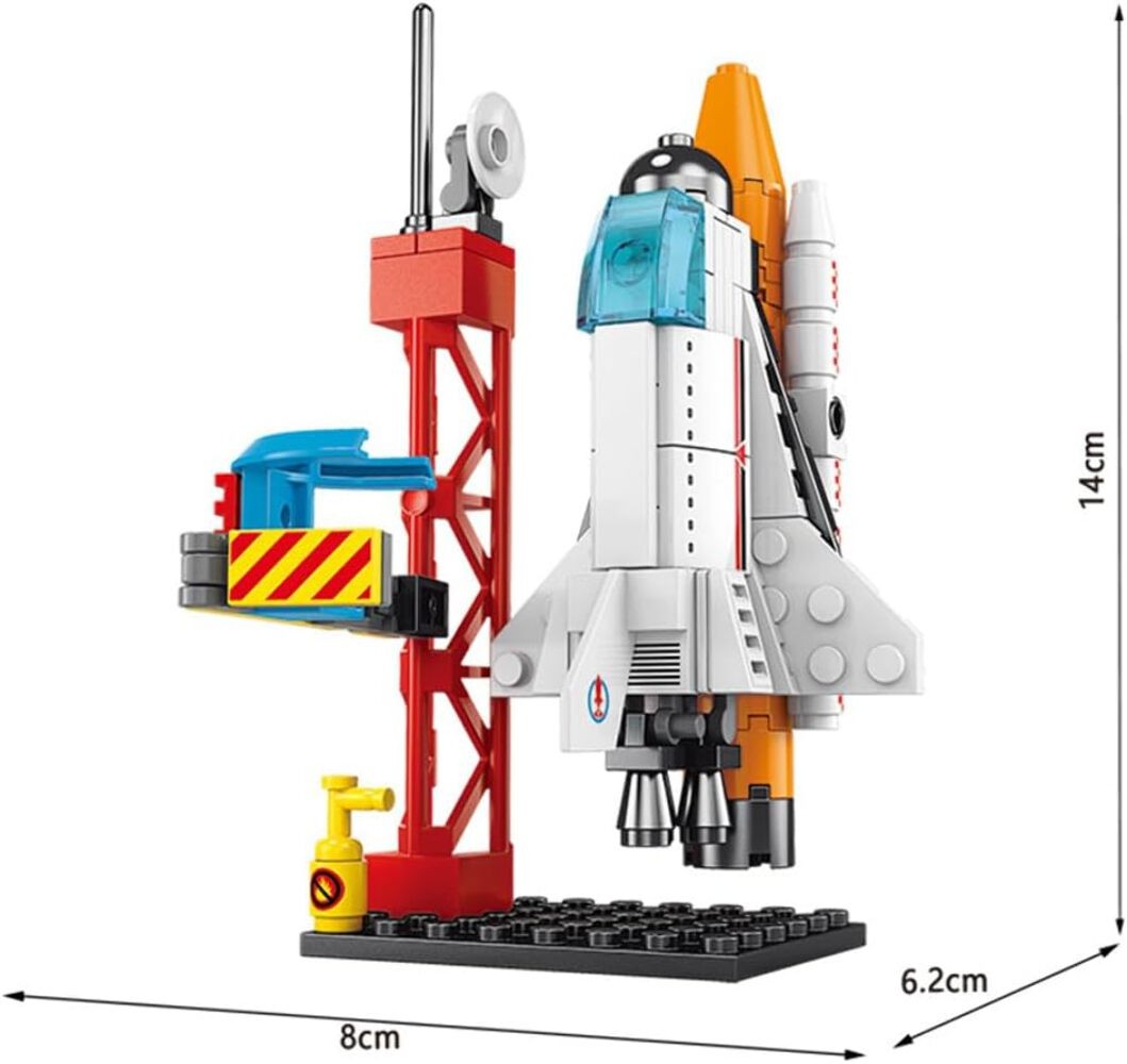 StellarX Spacecraft Building Blocks 70-Piece