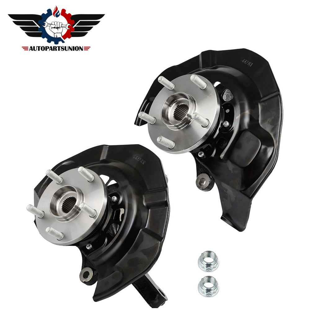 Front Wheel Hub Bearing Knuckles Assembly For Toyota Highlander FWD 2004-2007