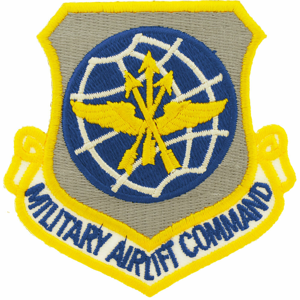 AIR FORCE COMMUNICATIONS COMMAND (SHIELD) Embroidered ShouldePatch 3-1/16 (1323)