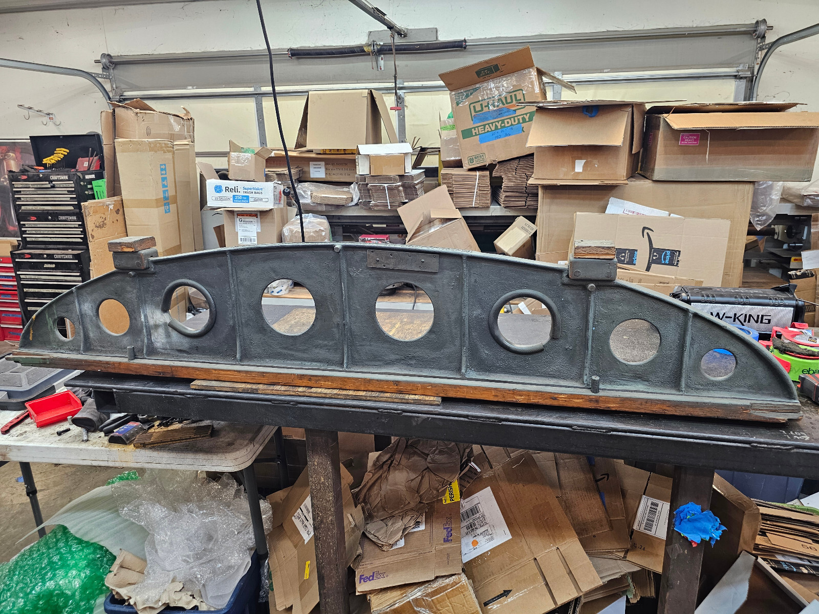Brown & Sharpe 72" Camelback Master Machinist Straight Edge Hand Scraped