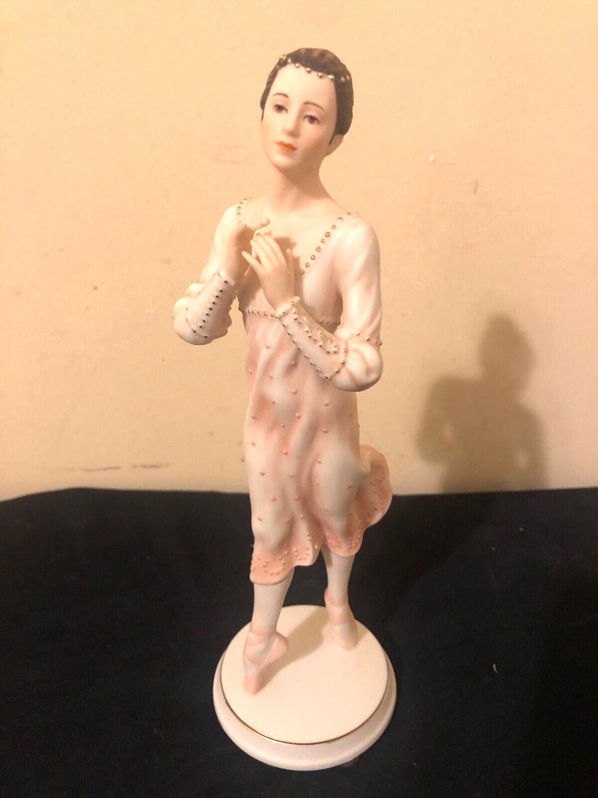 JULIET BALLERINA  FIGURINE  THE SPLENDOR OF THE BALLET  BY EUGENE DAUB  INTACT