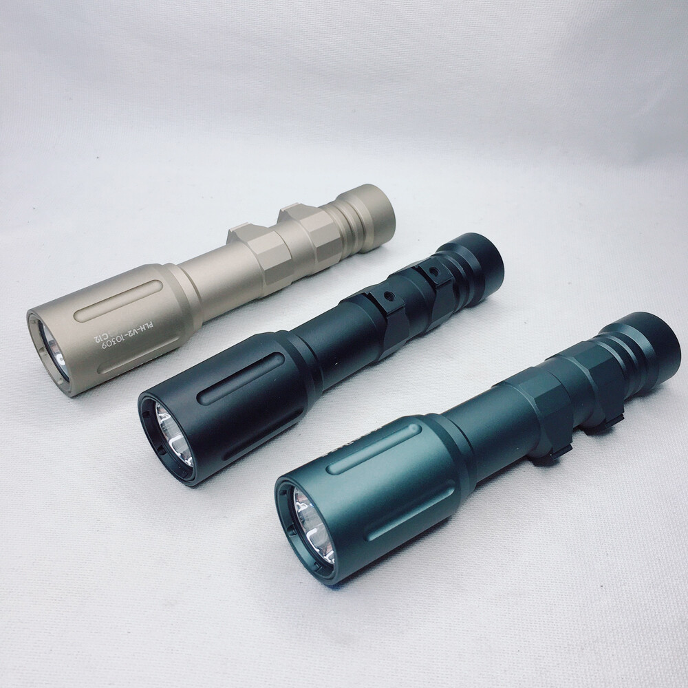 Long section Tactical PLH-V2 Lamp 1000 Lumens Scout Flashlight LED Light