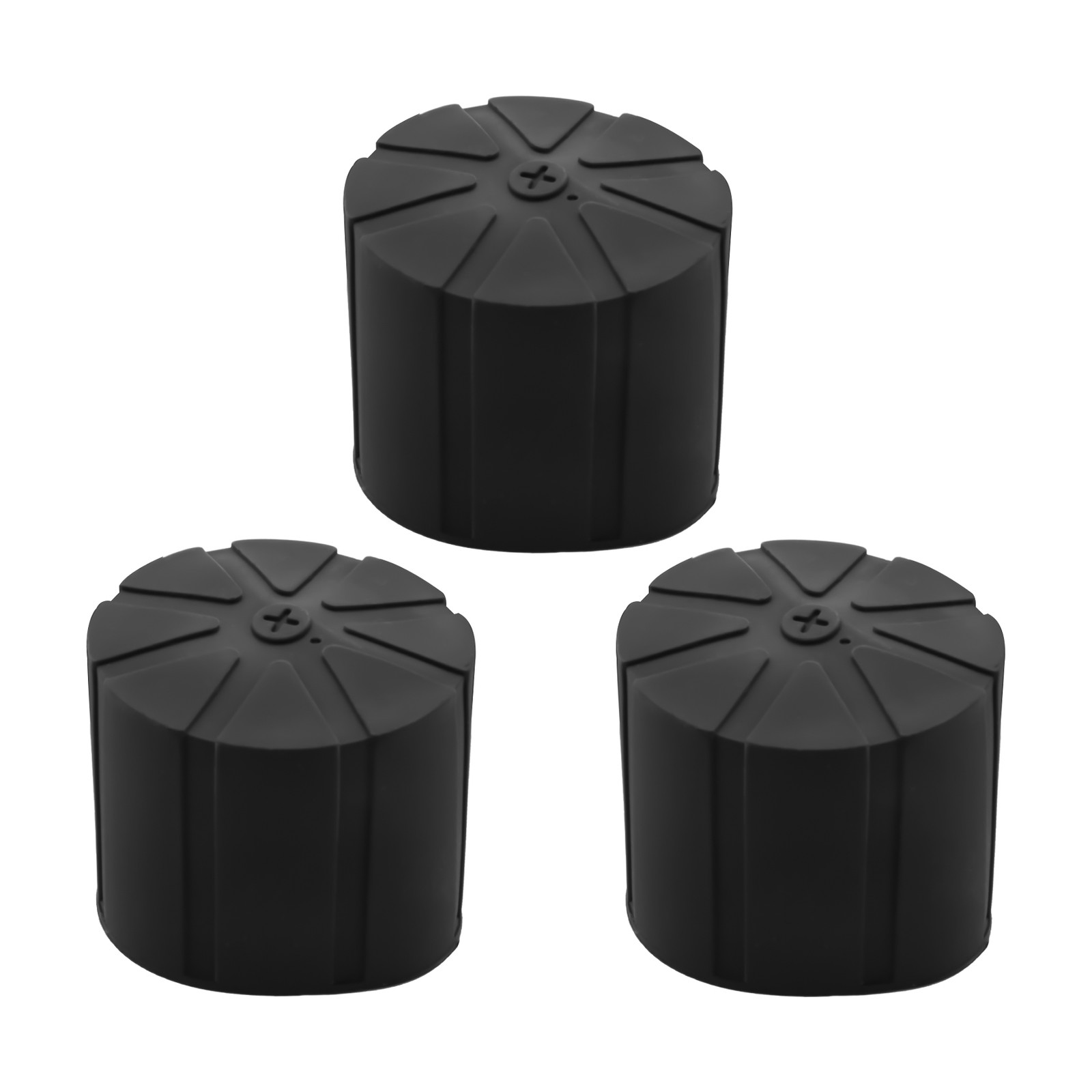 3Pcs  Silicone Universal Lens  Cover for 65-90mm DSLR Camera Lenses K2C25614