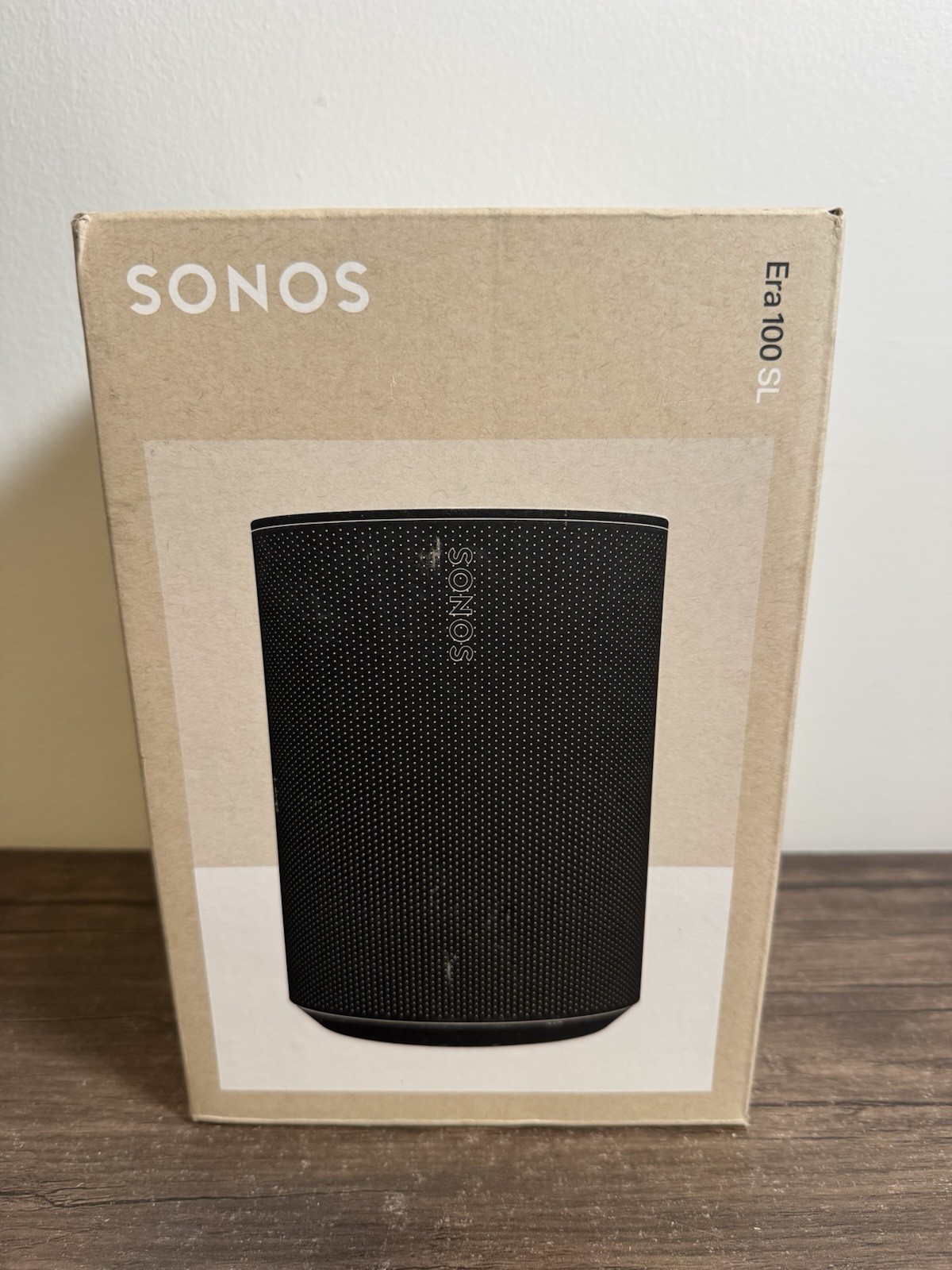 Sonos Era 100 SL Wireless Bluetooth Wi-Fi Speaker - Black /New Sealed FAST SHIP